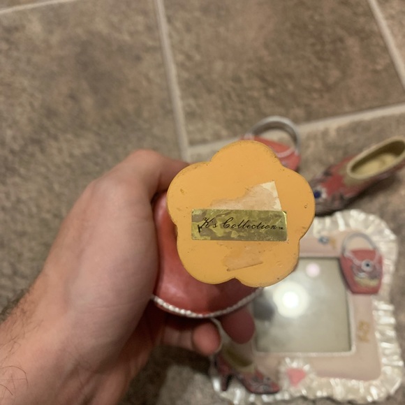 K’s Collection Western Cowgirl Art Deco LOT 4pcs Heel, Hat, Purse, Picture Frame - Picture 4 of 12